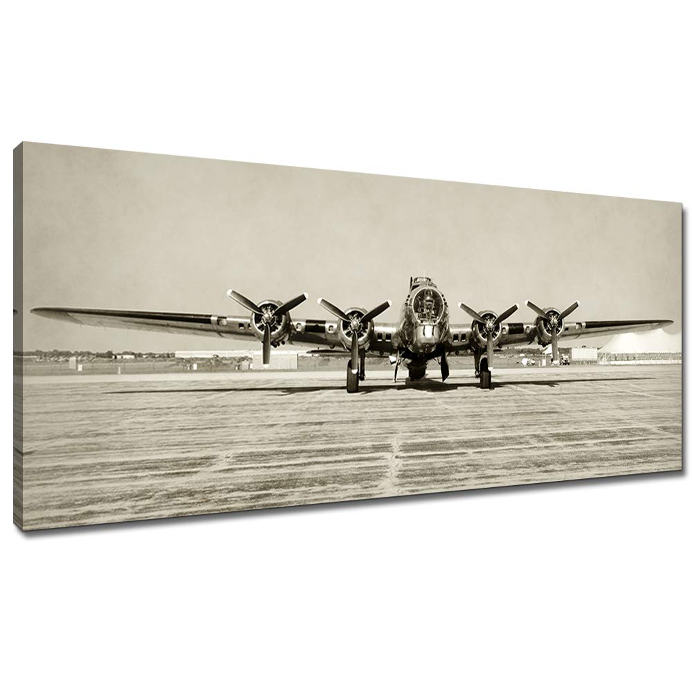 Amazon.com: KLVOS Large Airplane Art Wall Decor World War II Era